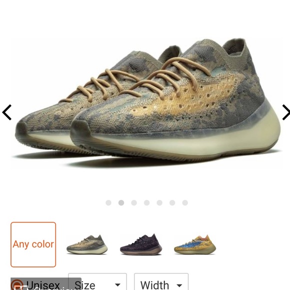 Adidas Yeezy Boost 380 Mist Reflective - Picture 1 of 11